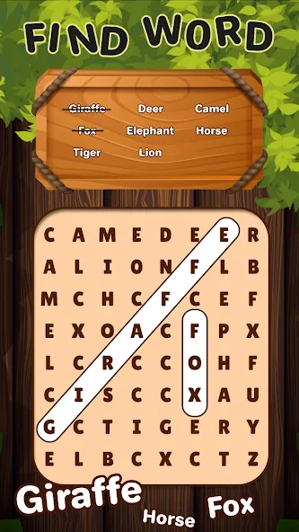 Скачать взломанную Word Search Supreme Puzzle (Уорд Срч Суприм Пазл)  [МОД Menu] — полная версия apk на Андроид screen 5