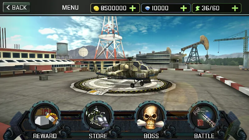 Взломанная Gunship Strike 3D  [МОД Много монет] — последняя версия apk на Андроид screen 3