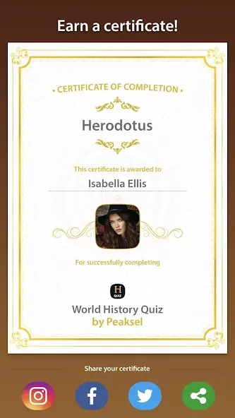 Скачать взлом World History Quiz  [МОД Все открыто] — стабильная версия apk на Андроид screen 5