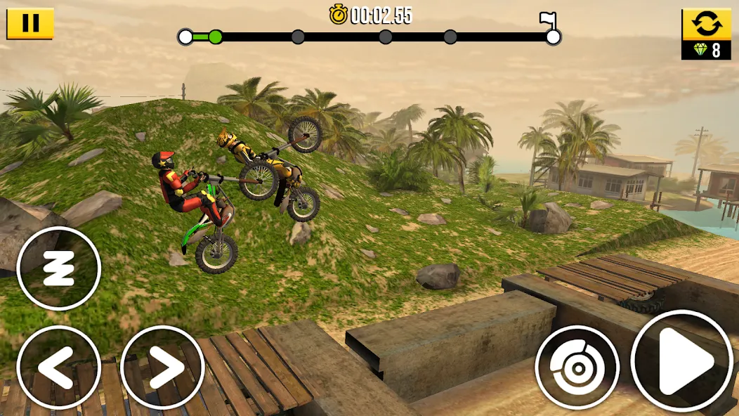 Скачать взломанную Trial Xtreme Legends (Триал Экстрим Легенды)  [МОД Много монет] — стабильная версия apk на Андроид screen 4