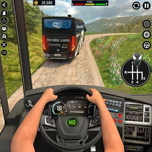 Взломанная City Bus Simulator — Bus Drive  [МОД Menu] — полная версия apk на Андроид screen 1