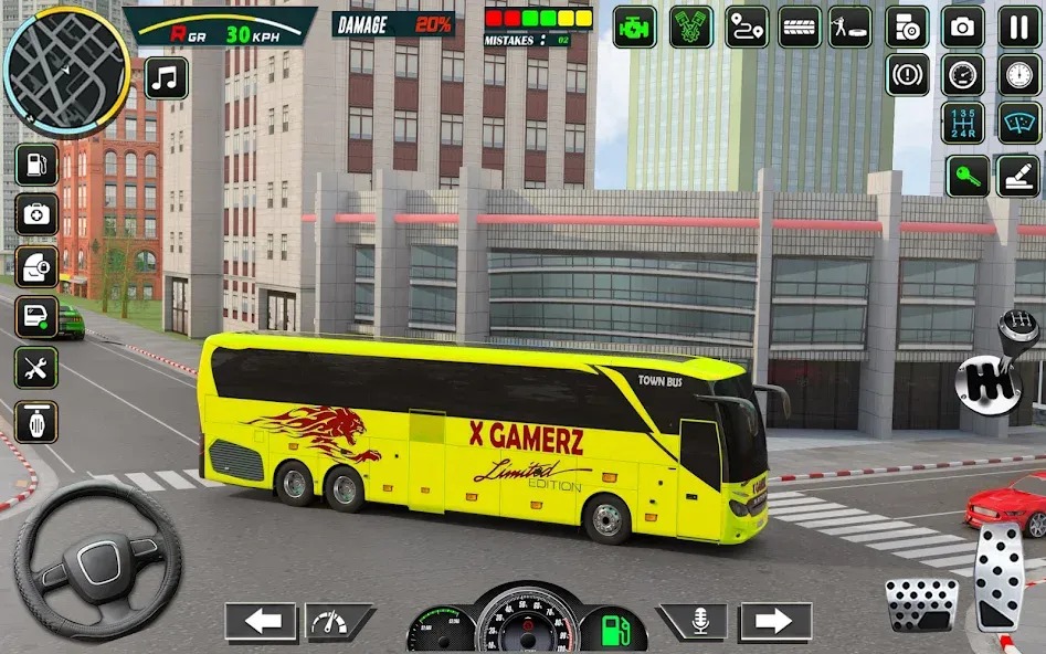 Взломанная City Bus Simulator — Bus Drive  [МОД Menu] — полная версия apk на Андроид screen 5