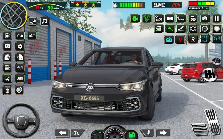 Взлом City Car Driving — Car Games (Сити Кар Драйвинг)  [МОД Бесконечные монеты] — полная версия apk на Андроид screen 1