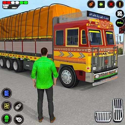 Взломанная Indian Truck Drive Truck Games (Индийский грузовой симулятор)  [МОД Много монет] — стабильная версия apk на Андроид screen 1