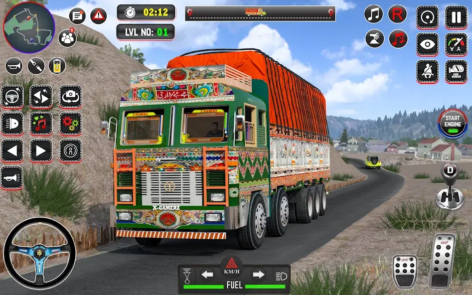 Взломанная Indian Truck Drive Truck Games (Индийский грузовой симулятор)  [МОД Много монет] — стабильная версия apk на Андроид screen 2