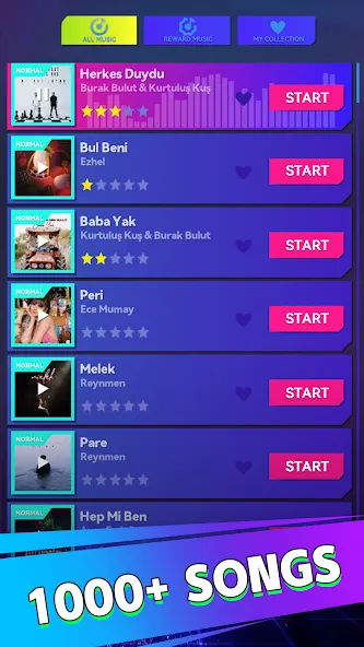 Взломанная Beat Dancing EDM:music game (Бит Дэнсинг ЭДМ)  [МОД Mega Pack] — полная версия apk на Андроид screen 1