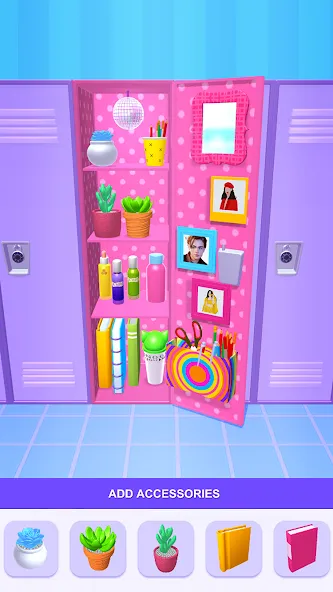 Скачать взлом DIY Locker 3D (ДИУАЙ Локер 3Д)  [МОД Много денег] — стабильная версия apk на Андроид screen 1