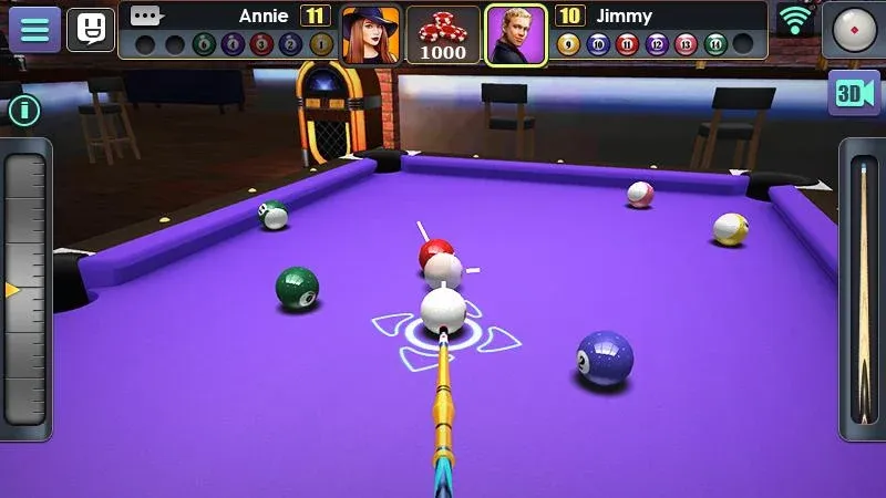 Взломанная 3D Pool Ball  [МОД Unlimited Money] — последняя версия apk на Андроид screen 4