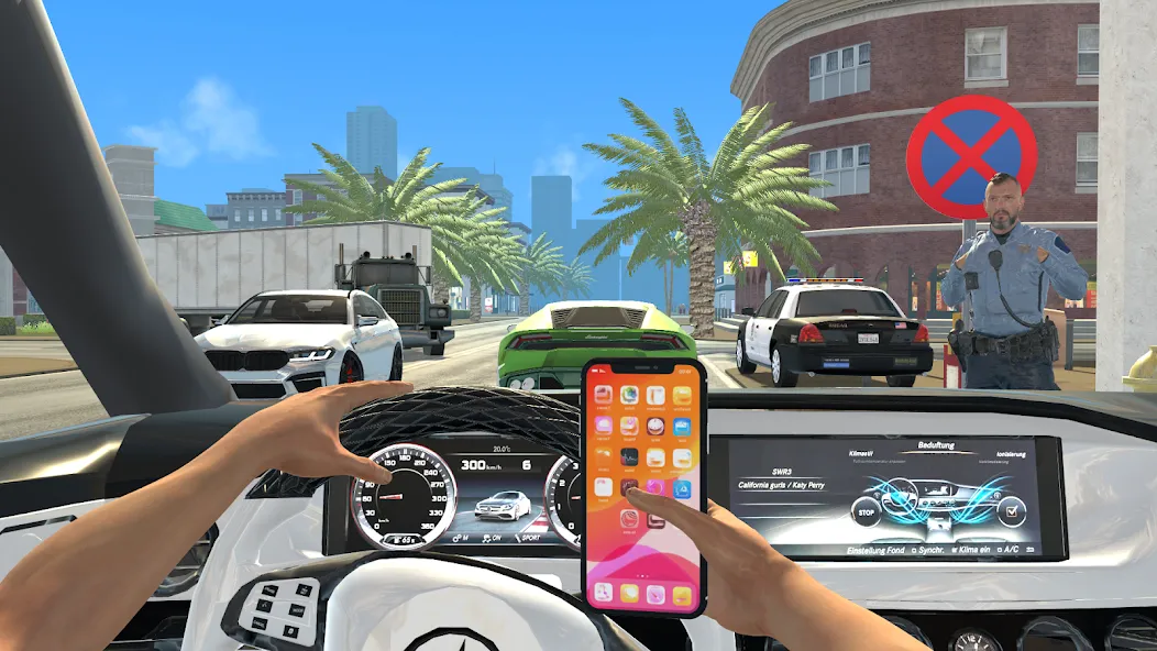 Взломанная Car Simulator City Drive Game  [МОД Много денег] — стабильная версия apk на Андроид screen 4