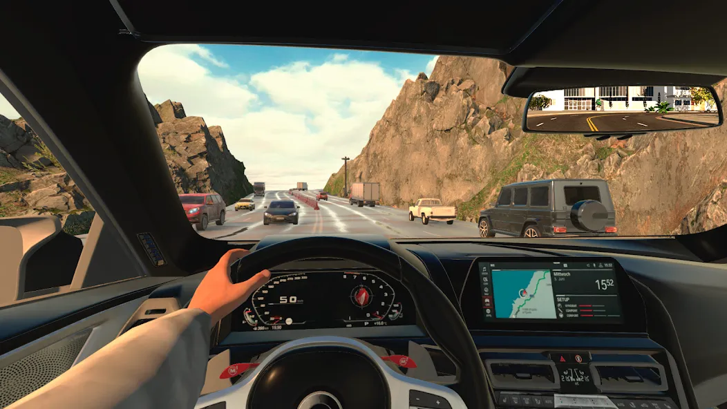 Взлом Drive Simulator: Traffic Race  [МОД Много монет] — стабильная версия apk на Андроид screen 4