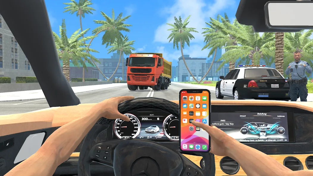 Взлом Drive Simulator: Traffic Race  [МОД Много монет] — стабильная версия apk на Андроид screen 5