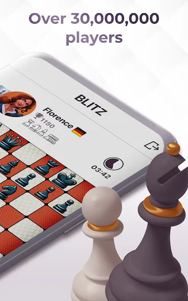 Скачать взлом Chess Royale — Play and Learn (Шахматы Рояль)  [МОД Много монет] — последняя версия apk на Андроид screen 2