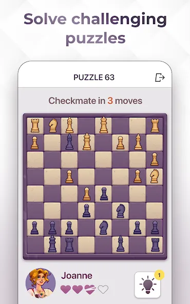 Скачать взлом Chess Royale — Play and Learn (Шахматы Рояль)  [МОД Много монет] — последняя версия apk на Андроид screen 3