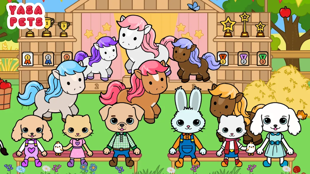 Скачать взлом Yasa Pets Farm (Яса Петс Фарм)  [МОД Меню] — полная версия apk на Андроид screen 2