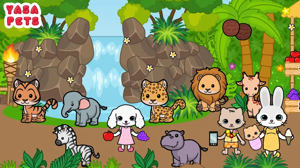 Взлом Yasa Pets Island (Яса Петс Айленд)  [МОД Menu] — стабильная версия apk на Андроид screen 4