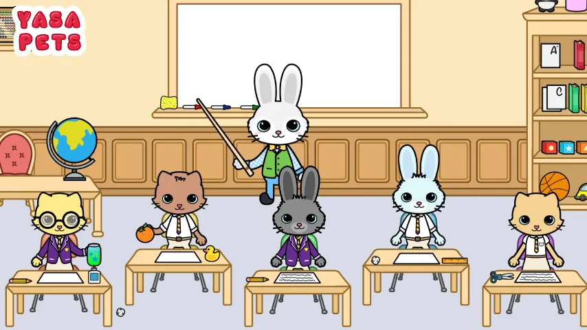 Скачать взлом Yasa Pets School (Яса Петс Скул)  [МОД Unlocked] — полная версия apk на Андроид screen 2