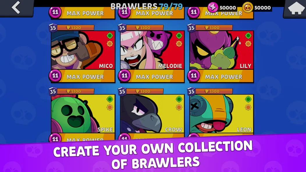 Скачать взлом Brawl Box Stars Simulator  [МОД Mega Pack] — последняя версия apk на Андроид screen 5