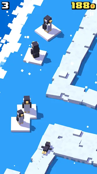 Скачать взломанную Crossy Road (Кросси Роуд)  [МОД Mega Pack] — полная версия apk на Андроид screen 4