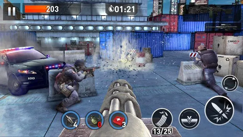 Взлом Elite Killer: SWAT  [МОД Mega Pack] — последняя версия apk на Андроид screen 3