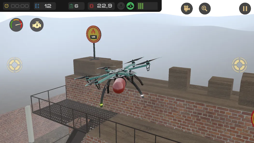 Скачать взлом Edu Drone Simulator  [МОД Mega Pack] — полная версия apk на Андроид screen 2