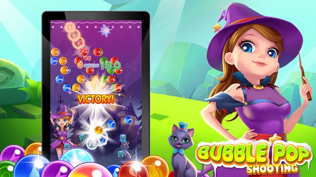 Взломанная Bubble Pop — Classic Bubble Sh (Бабл Поп)  [МОД Mega Pack] — стабильная версия apk на Андроид screen 5