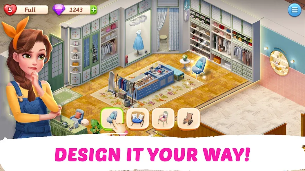 Скачать взлом My Story — Mansion Makeover  [МОД Меню] — стабильная версия apk на Андроид screen 3