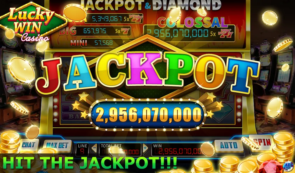 Взломанная Lucky Win Casino™ SLOTS GAME (Лаки Вин казино СЛОТЫ ИГРА)  [МОД Много денег] — стабильная версия apk на Андроид screen 3