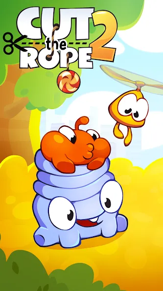 Скачать взломанную Cut the Rope 2 (Кат зе Роуп 2)  [МОД Много денег] — полная версия apk на Андроид screen 1