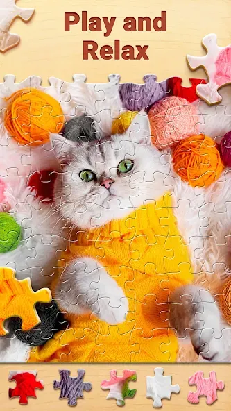 Скачать взломанную Puzzle Villa－HD Jigsaw Puzzles  [МОД Много монет] — стабильная версия apk на Андроид screen 2