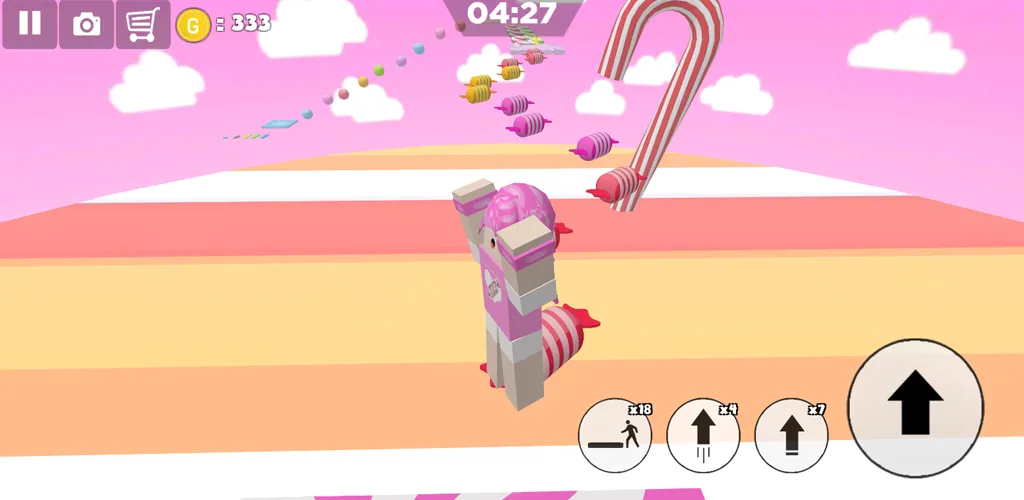 Взломанная Candy Parkour Sweet girl (Кенди Паркур Свит грл)  [МОД Menu] — стабильная версия apk на Андроид screen 5