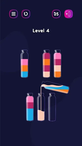 Взломанная Get Color — Water Sort Puzzle  [МОД Mega Pack] — полная версия apk на Андроид screen 5