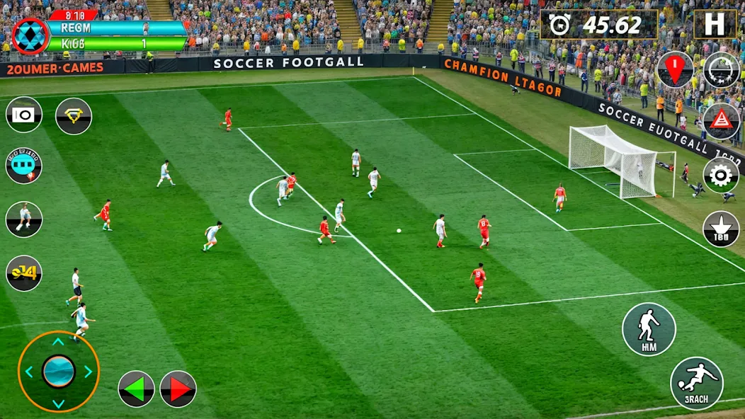 Скачать взлом Soccer Games Football 2022  [МОД Бесконечные монеты] — стабильная версия apk на Андроид screen 3