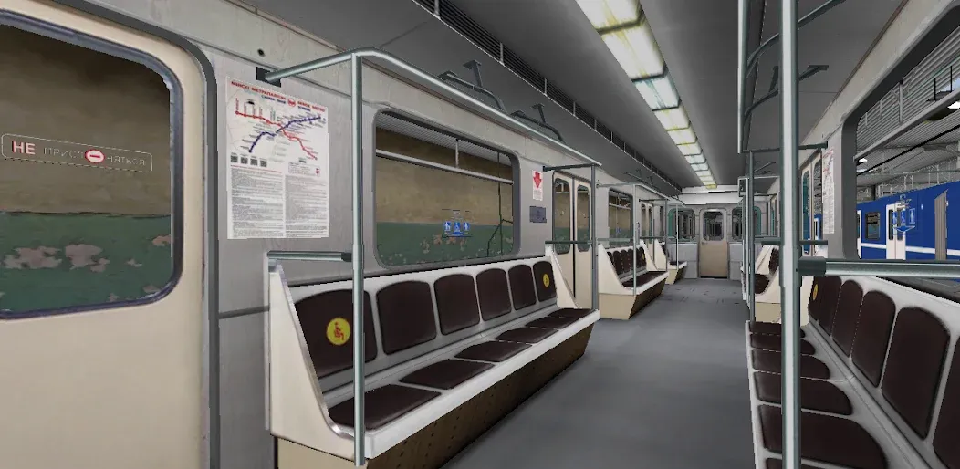 Скачать взломанную Minsk Subway Simulator  [МОД Unlimited Money] — последняя версия apk на Андроид screen 2