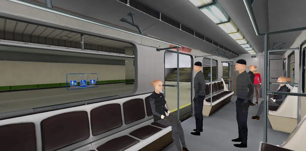 Скачать взломанную Minsk Subway Simulator  [МОД Unlimited Money] — последняя версия apk на Андроид screen 5