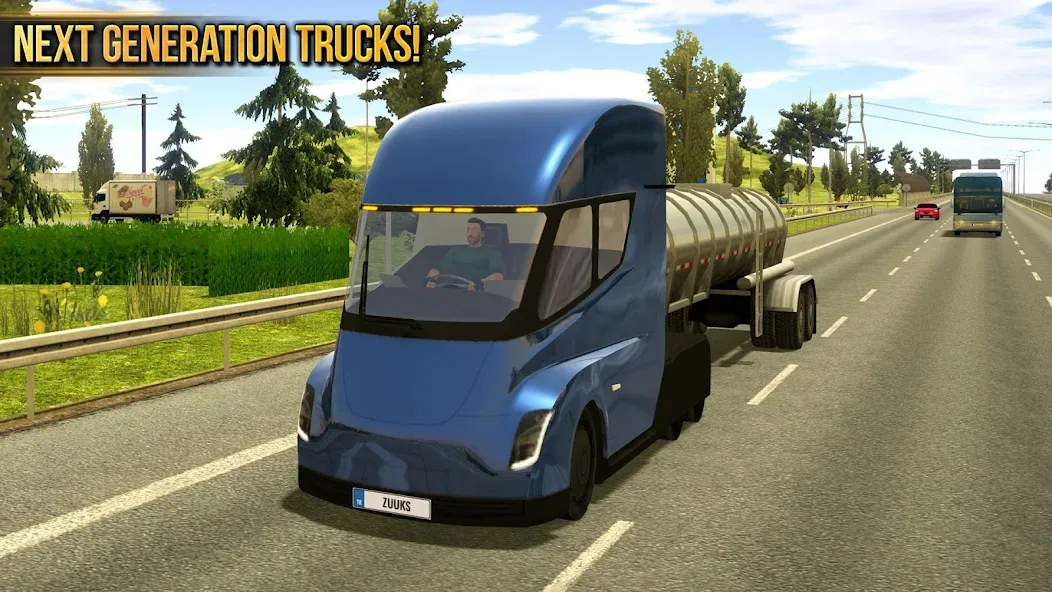 Скачать взлом Truck Simulator : Europe  [МОД Unlimited Money] — стабильная версия apk на Андроид screen 5