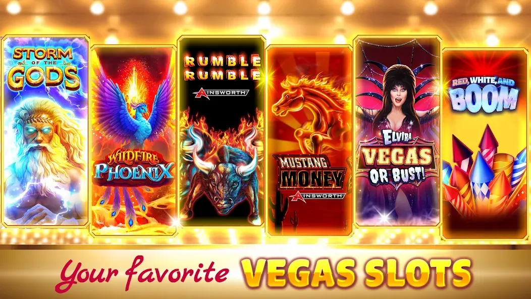 Взлом Hit it Rich! Casino Slots Game  [МОД Меню] — полная версия apk на Андроид screen 1