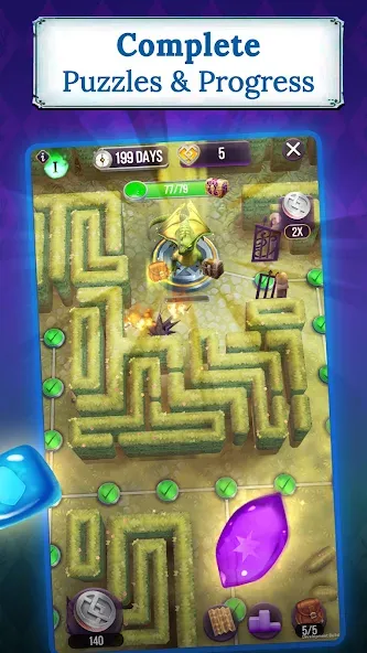 Скачать взломанную Harry Potter: Puzzles & Spells  [МОД Меню] — стабильная версия apk на Андроид screen 5