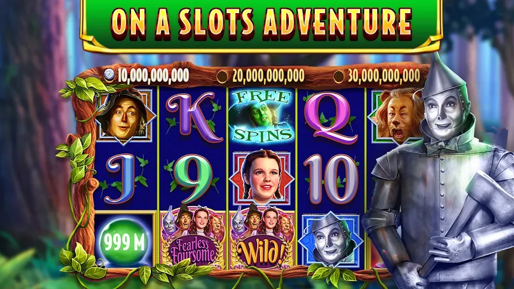 Скачать взлом Wizard of Oz Slots Games (Волшебник из страны Оз игровой автомат)  [МОД Все открыто] — полная версия apk на Андроид screen 3