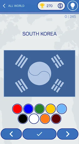 Скачать взлом The Flags of the World Quiz  [МОД Бесконечные монеты] — полная версия apk на Андроид screen 2