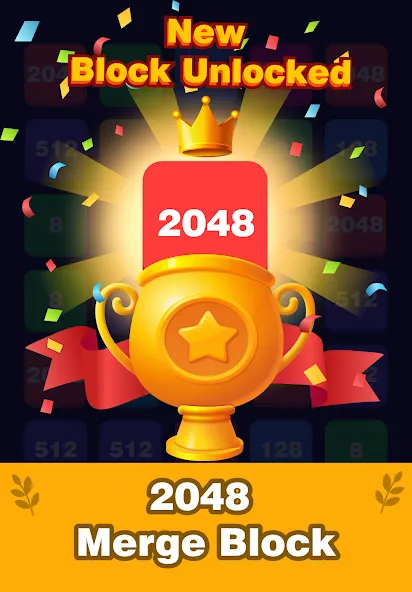 Взлом 2248 Number block puzzle 2048 (Две тысячи двести сорок восемь)  [МОД Unlocked] — стабильная версия apk на Андроид screen 3