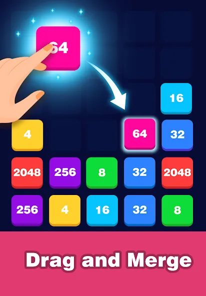 Взлом 2248 Number block puzzle 2048 (Две тысячи двести сорок восемь)  [МОД Unlocked] — стабильная версия apk на Андроид screen 4