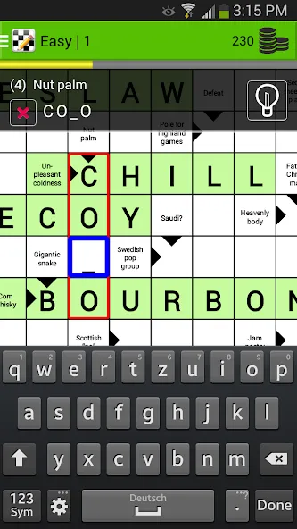 Взломанная Crosswords  [МОД Много монет] — стабильная версия apk на Андроид screen 1