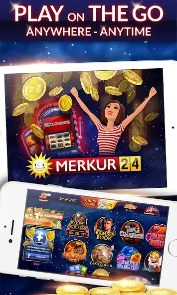 Взлом Merkur24 – Slots & Casino (Меркур24 Казино)  [МОД Unlocked] — стабильная версия apk на Андроид screen 4