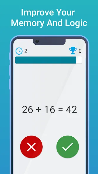 Скачать взломанную Math Games: Brain iq riddles  [МОД Много монет] — стабильная версия apk на Андроид screen 5