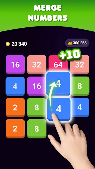 Скачать взлом 2048: Puzzle Game! Merge Block (Две тысячи сорок восемь)  [МОД Все открыто] — стабильная версия apk на Андроид screen 1