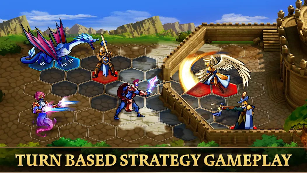 Скачать взломанную Magic War — Kingdom Legends (Аркейн)  [МОД Много монет] — последняя версия apk на Андроид screen 2