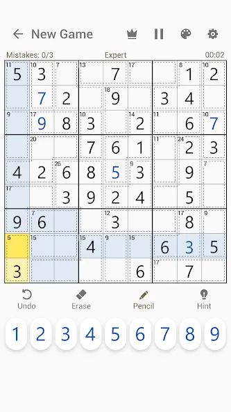 Скачать взлом Killer Sudoku — Sudoku Puzzles  [МОД Бесконечные деньги] — полная версия apk на Андроид screen 4