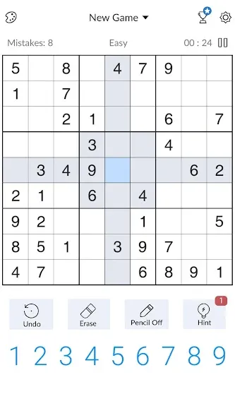 Взлом Sudoku — Classic Sudoku Puzzle  [МОД Много денег] — стабильная версия apk на Андроид screen 2