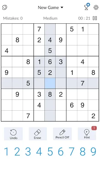 Взлом Sudoku — Classic Sudoku Puzzle  [МОД Много денег] — стабильная версия apk на Андроид screen 3