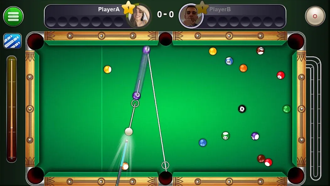 Скачать взломанную 8 Ball Live — Billiards Games (Бол Лайв)  [МОД Menu] — стабильная версия apk на Андроид screen 2